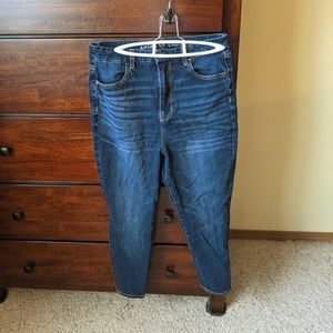 2 pair American Eagle highwaist jeggings 12xshort